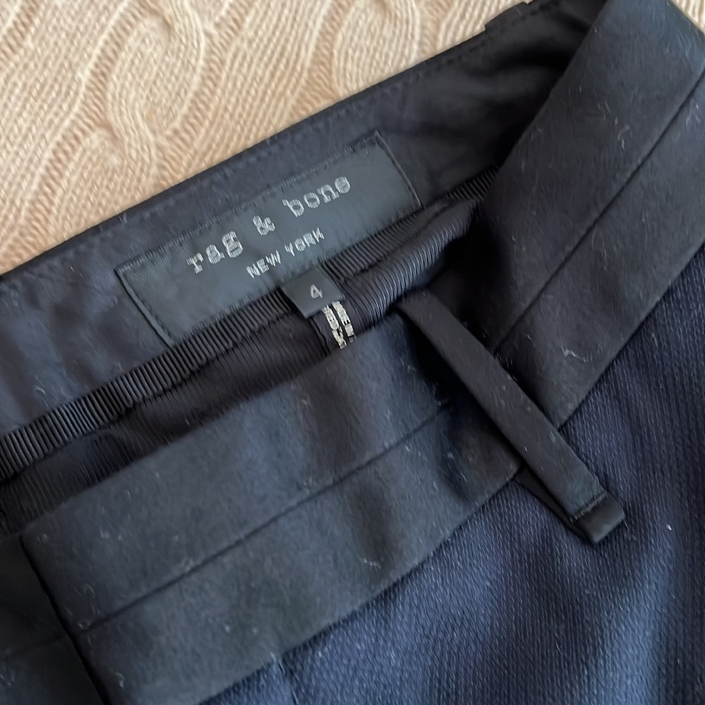 Rag and Bone Womens slacks - navy and black - size 4